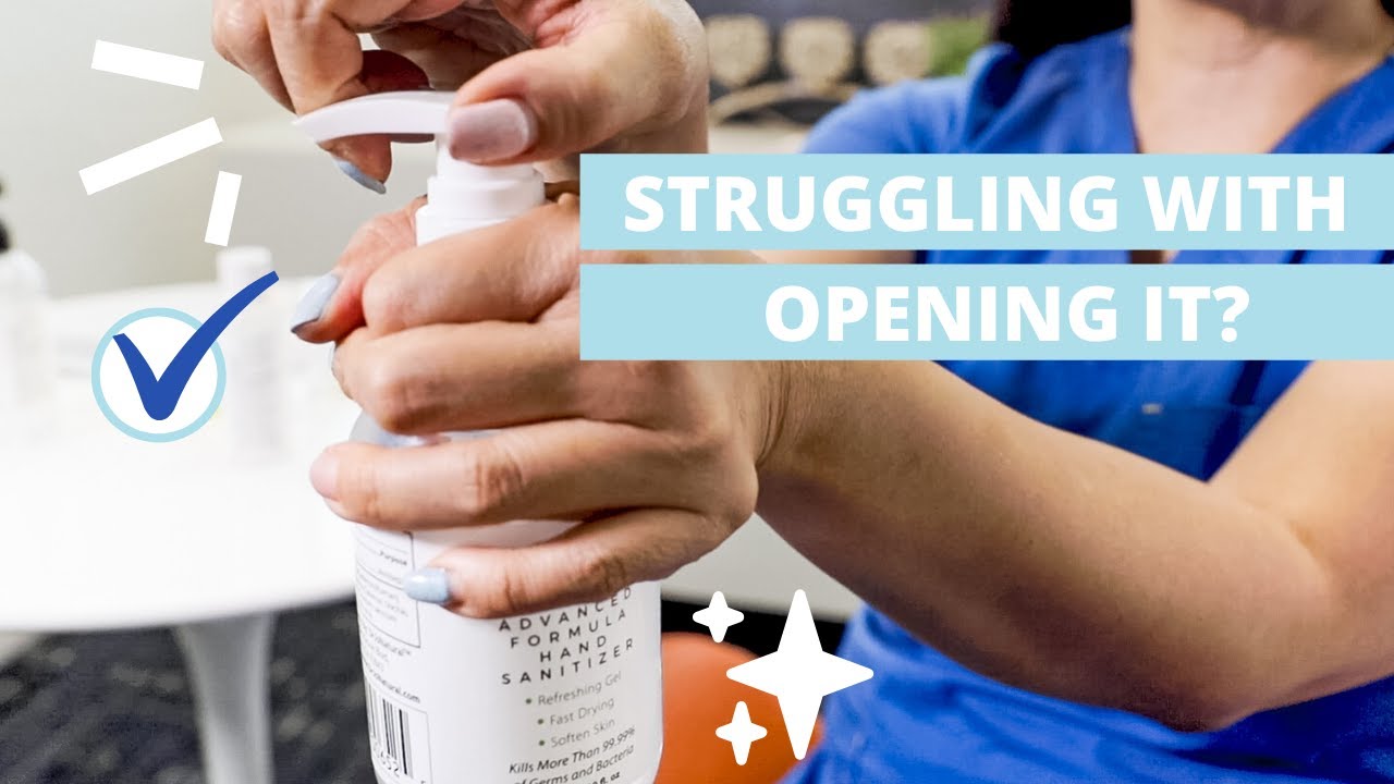 How do you clean and sterilizing an airless pump bottle?