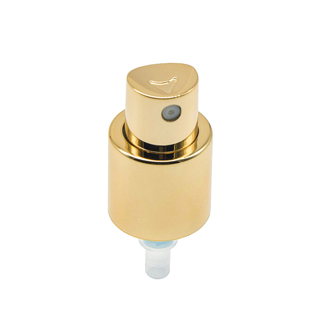 High Quality UV Shiny Gold 20mm 24mm Mist Sprayer