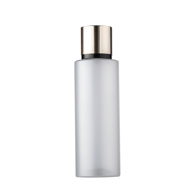 Frosted Cylinder Plastic Mist Spray Bottle with over Cap