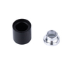 Black Aluminum Megnetic Cap for FEA 15mm Glass Perfume Bottle