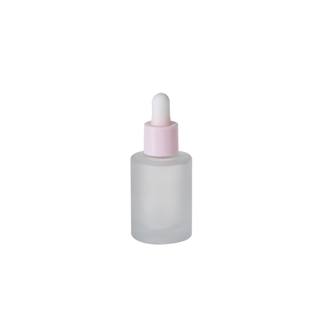 30ml 1 Oz Flat Shoulder Glass Dropper Serum Bottle