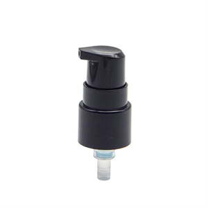 Black Plastic Out Spring Cream Pump for Serum Bottle