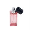 High Quality Shiny Black Aluminum Perfume Bottle Cap with Pump And Collar