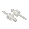 20/410 transparent plastic dropper with PVC bulb