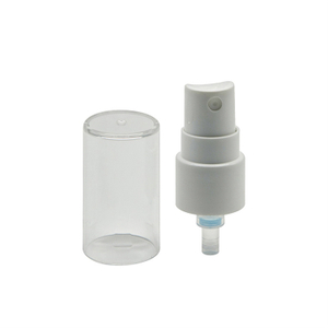 White Plastic Spring-out Fine Mist Sprayer with over Cap