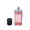 High Quality Shiny Black Aluminum Perfume Bottle Cap with Pump And Collar