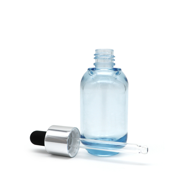 Wholesales round 60ml plastic PETG thick wall bottle with dropper cap