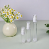 Empty Clear Cosmetic Lotion Pump Bottles 5ml