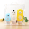 Eco-friendly Cartoon Shape Empty Silicone Lotion Bottle