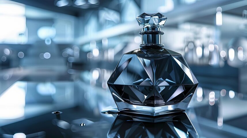 Angular Perfume Bottle