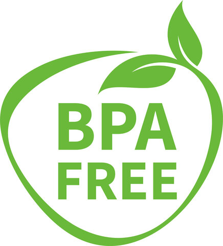 BPA free round symbol