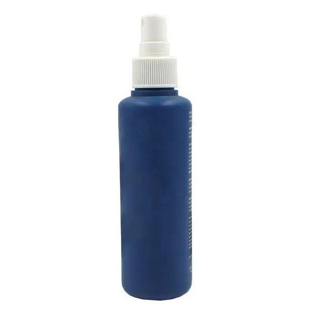 China Wholesale HDPE Plastic Hair Fine Mist Spray Blue Bottle
