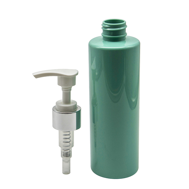 8 Oz Plastic PET Bottle with 24mm Lotion Dispenser Pump
