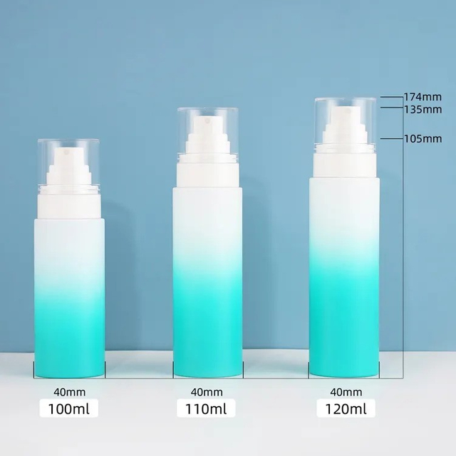 Custom Empty 120ML PET Plastic Empty Hair Spray Bottle