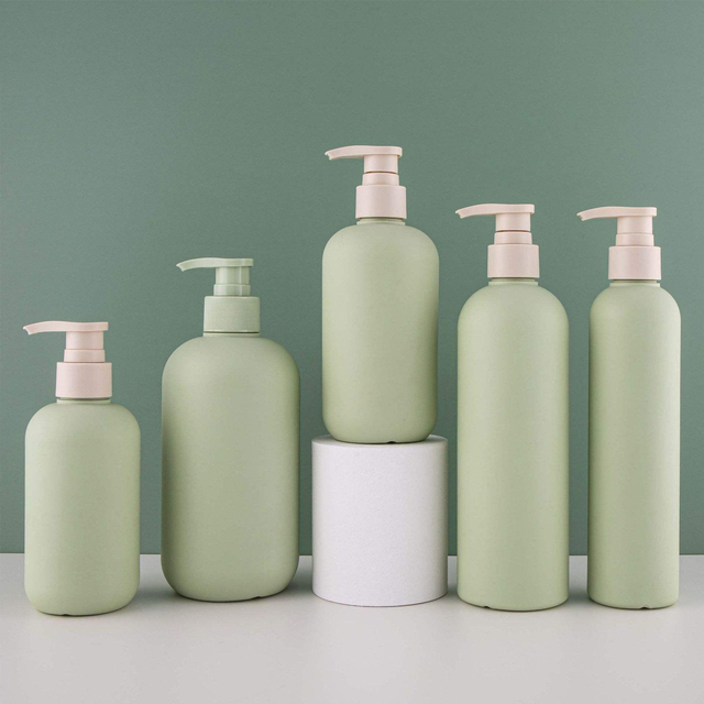 Luxury HDPE Shampoo 16 oz lotion bottles