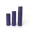 Best selling luxury purple aluminum acrylic airtight lotion airless pump bottle