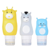 Eco-friendly Cartoon Shape Empty Silicone Lotion Bottle