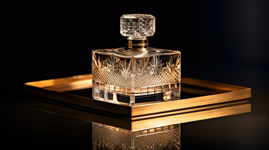 Engraved Perfume Bottle