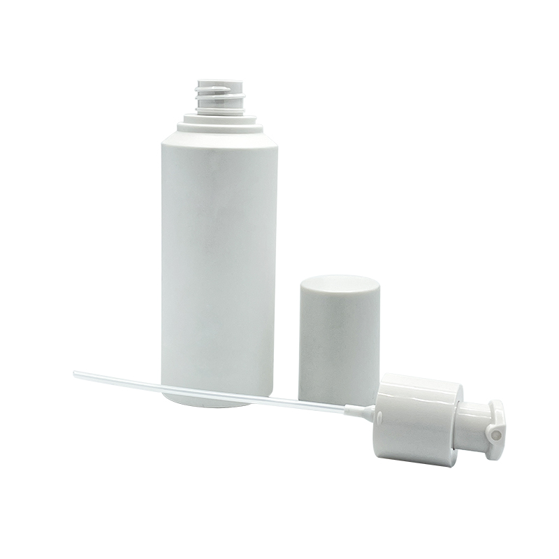 Custom White Pet Lotion Pump Bottle with Body Mist Spray Pump for Hair