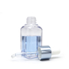 Wholesales 60ml 100ml Square Plastic PETG Serum Bottle with Glass Dropper