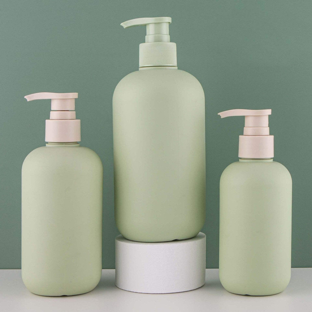 Luxury HDPE Shampoo 16 oz lotion bottles