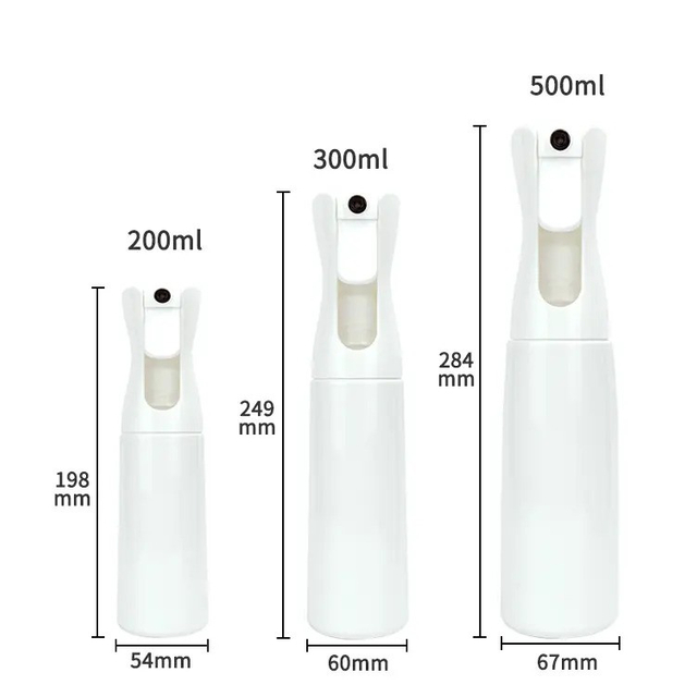 China Custom PET 200ML Continuous Flow Spray Bottle