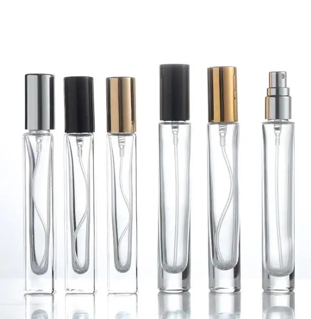 Custom Small Refillable Empty Glass Perfume Sample Spray Bottles