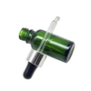 Custom Green Essential Oil Bottle Glass Dropper Bottle