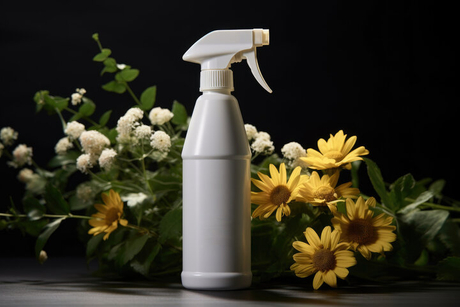 Spray Bottle Amidst Yellow Flowers.jpg