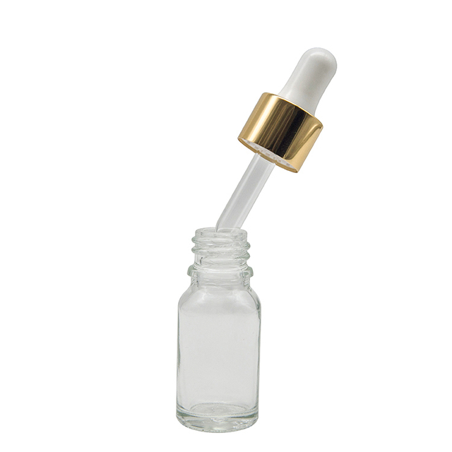 Factory Price Transparent Glass Essential Oil Bottle with Dropper Pipette