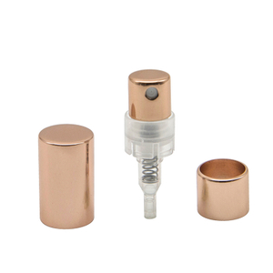 China supplier15mm plastic aluminum crimpless perfume spray pump