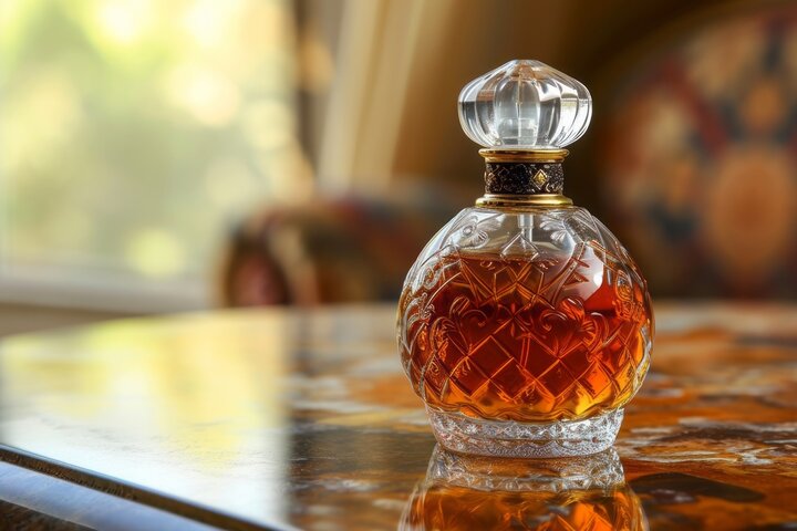 Oval Perfume Bottle