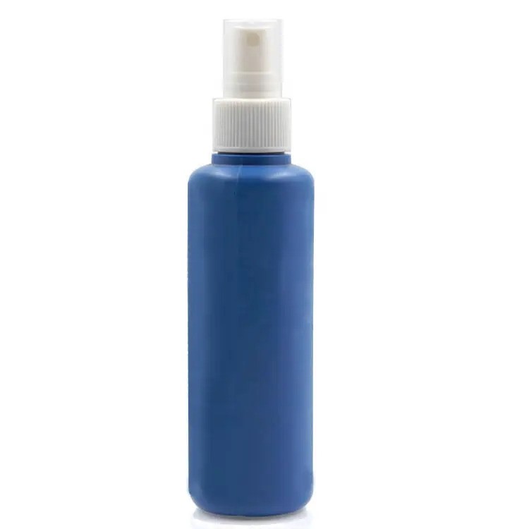 China Wholesale HDPE Plastic Hair Fine Mist Spray Blue Bottle