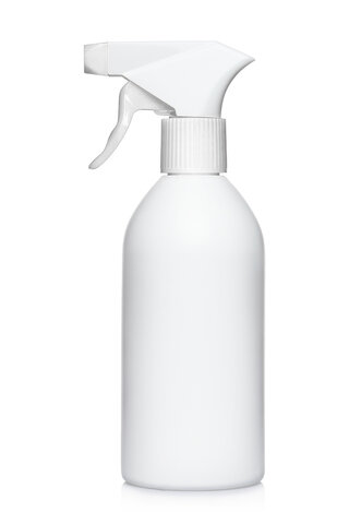 Plastic spray bottle