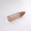 Frosted 30ml Cosmetic Glass Serum Lotion Pump Bottle