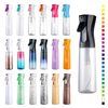 Custom PET 200ML Continuous Mist Empty Hair Spray Bottle